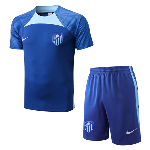 Camiseta Entrenamiento Atletico Madrid Conjunto Completo 2022/2023 Azul